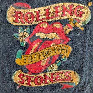 Tatoo You Rolling Stone Tank Top women's large